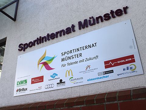Eingang Sportinternat Münster